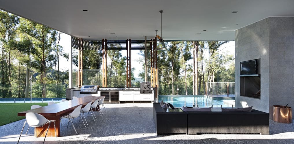 Fireplaces for Brisbane Climate Base Architecture